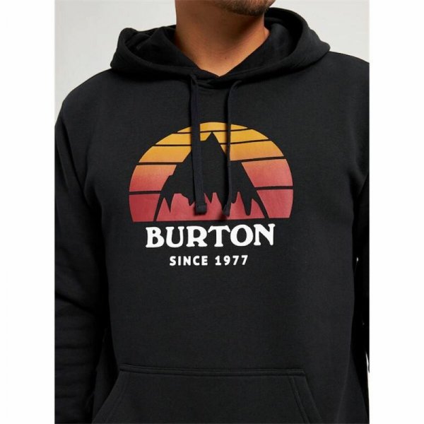 Bluza z kapturem Męska Burton Underhill Czarny