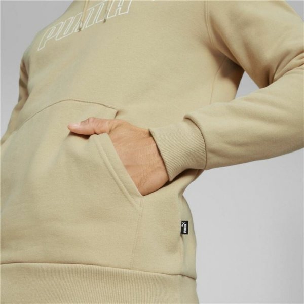 Bluza z kapturem Męska Puma Beżowy