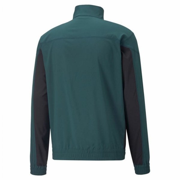 Bluza bez kaptura Męska Puma Fit Woven Training Kolor Zielony