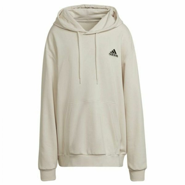 Bluza z kapturem Męska Adidas Essentials Feelcomfy Beżowy