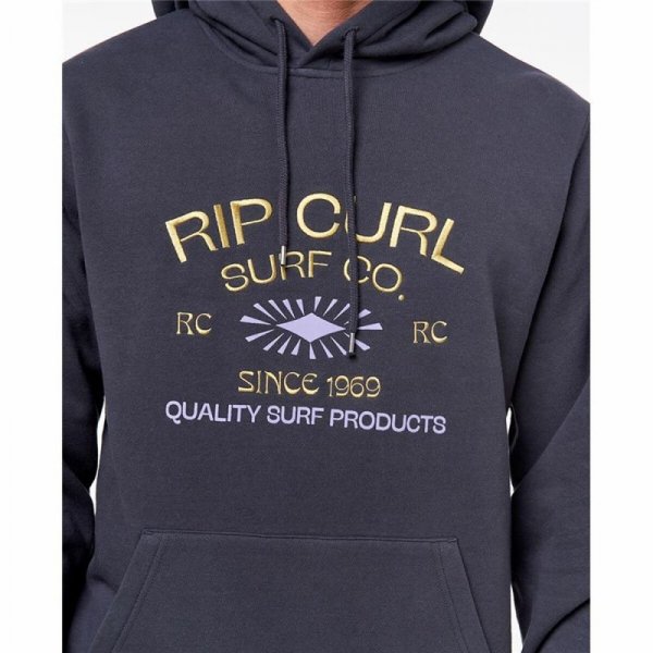 Bluza z kapturem Męska Rip Curl Radiate  Ciemnoniebieski