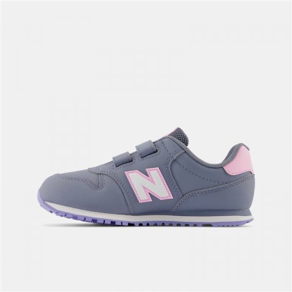 Obuwie Sportowe Dziecięce New Balance 500 HookLoop Szary