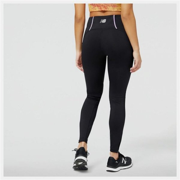 Legginsy Sportowe Damskie New Balance Impact Run AT Heat Tight Czarny