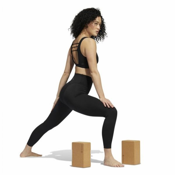 Legginsy Sportowe Damskie Adidas Yoga Luxe Studio Czarny
