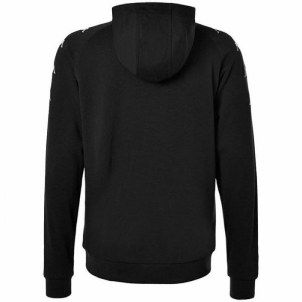 Bluza z kapturem Męska Kappa Kortus Czarny