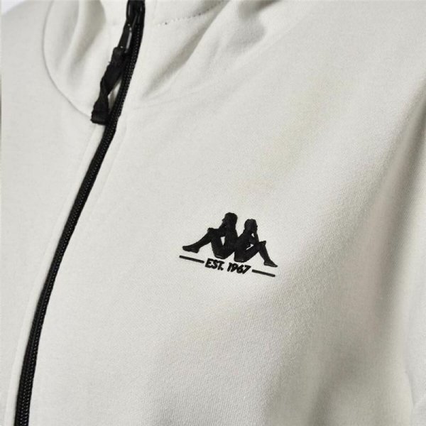 Bluza z kapturem Damska Kappa Yvi Authentic Jasnoszary