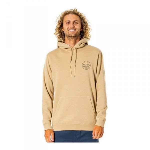 Bluza z kapturem Męska Rip Curl Re Entry Beżowy