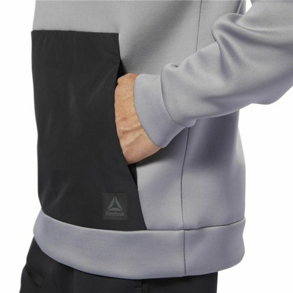 Bluza z kapturem Męska Reebok Supply Tech Szary