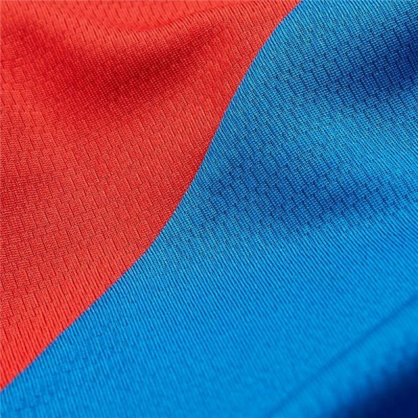 Koszulka z krótkim rękawem Damska Tommy Hilfiger Colour-Blocked Niebieski