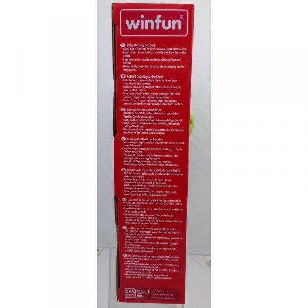 Zestaw zabawek dla dzieci Winfun 4 Sztuk 13 x 20 x 13 cm