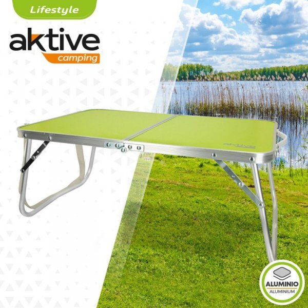 Składany stolik Aktive Pistacjowy 60 x 25 x 40 cm (4 Sztuk)