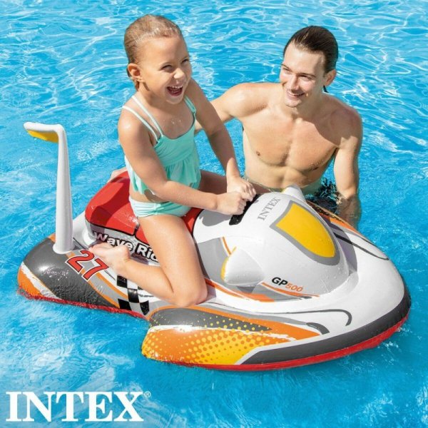 nadmuchiwana figura do basenu Intex Wave RIder Motocykl 117 x 58 x 77 cm (6 Sztuk)