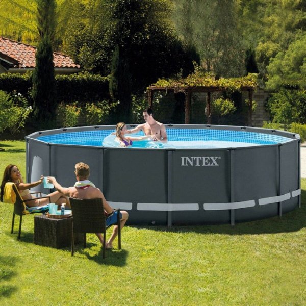 Basen Demontowalny Intex 488 x 122 x 488 cm