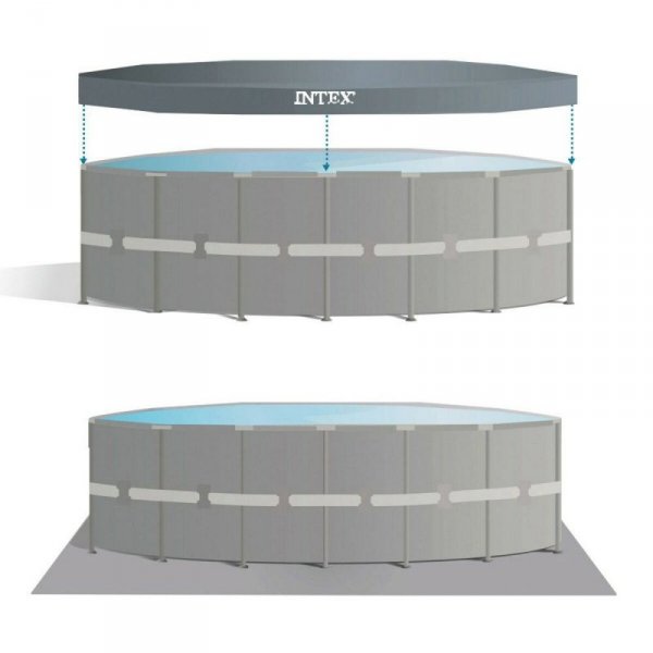Basen Demontowalny Intex 732 x 132 x 732 cm