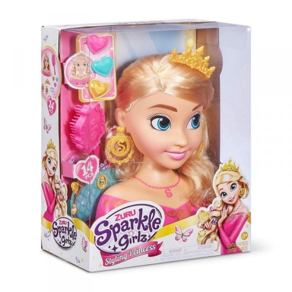 Lalka fryzjerska Sparkle Girlz 23 cm