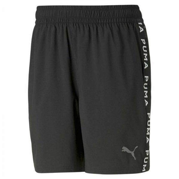 Krótkie Spodenki Sportowe Męskie Puma Fit 7&quot; Czarny