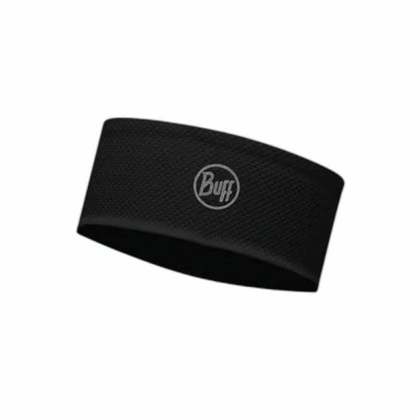 Opaska sportowa na głowę Buff Solid Czarny