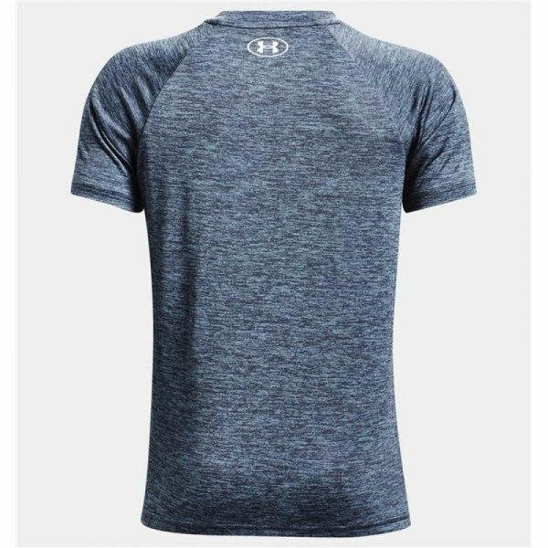 Koszulka z krótkim rękawem Dziecięca Under Armour Tech Twist SS Niebieski Indygo