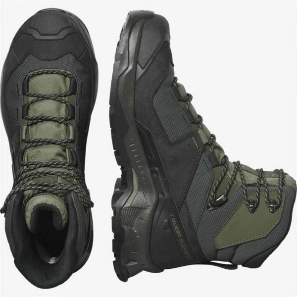 Buty górskie Salomon Quest Element Gore-Tex Czarny Kolor Zielony