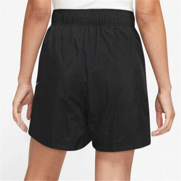 Krótkie Spodenki Sportowe Damskie Nike Sportswear Essential Czarny