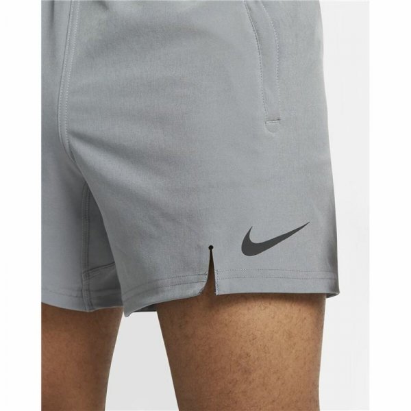 Krótkie Spodenki Sportowe Męskie Nike Pro Dri-FIT Flex Szary