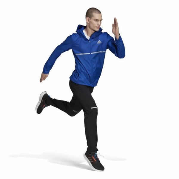 Męska kurtka sportowa Adidas Own the Run Niebieski