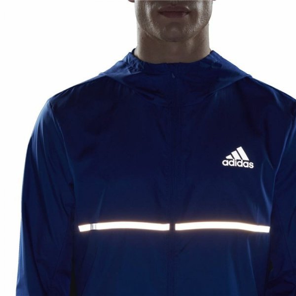 Męska kurtka sportowa Adidas Own the Run Niebieski