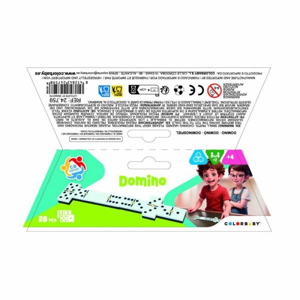 Domino Colorbaby (6 Sztuk)