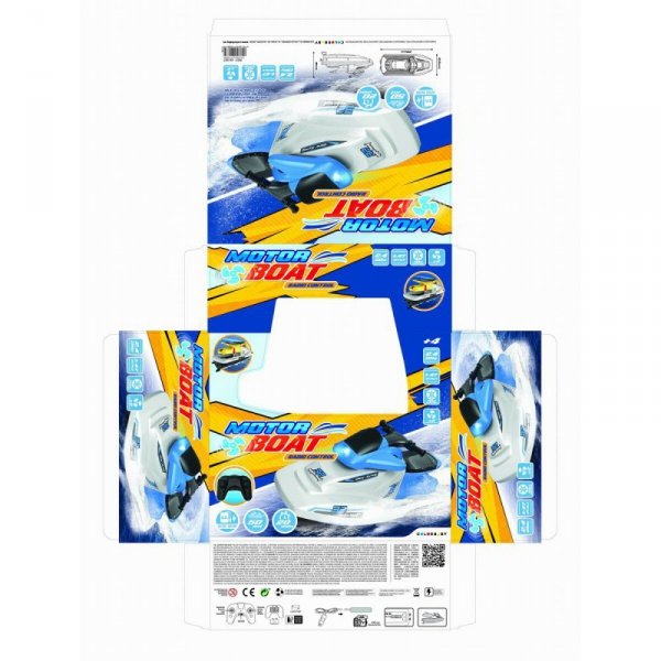 Zabawkowa motorówka wodna Colorbaby (2 Sztuk)