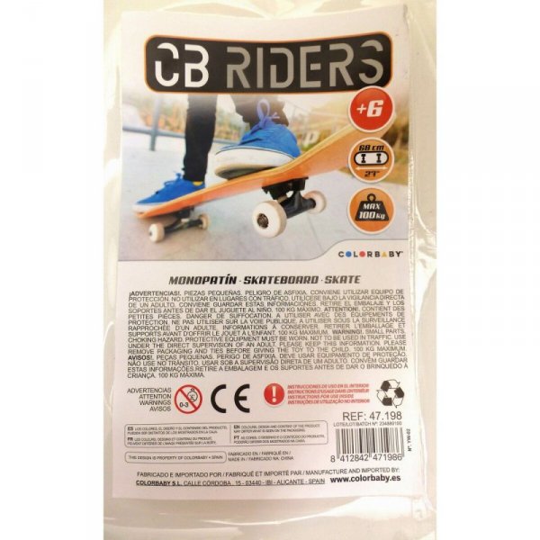 Deskorolka Colorbaby CB Riders (2 Sztuk)