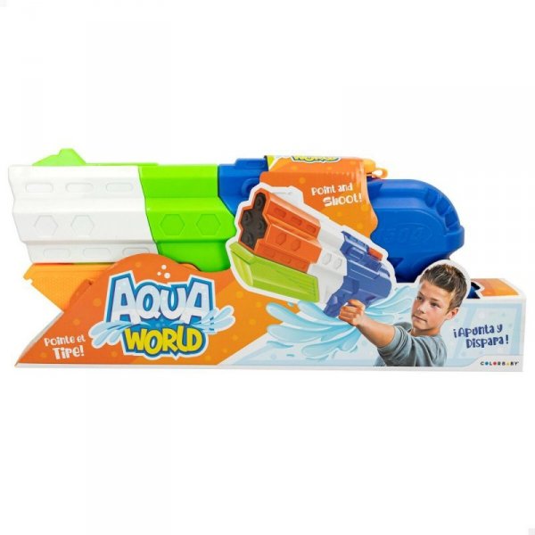 Pistolet na wodę Colorbaby AquaWorld 45 x 19 x 7 cm (6 Sztuk)
