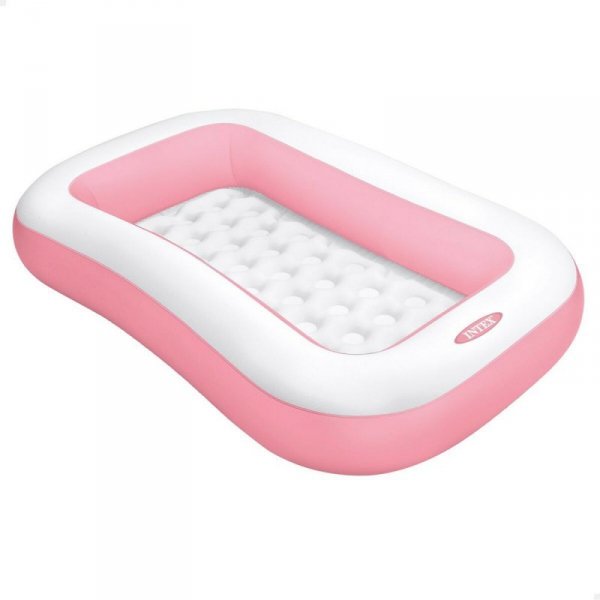 Dmuchany Fotel dla Dzieci Intex Wyspa 90 L 167 x 26 x 101 cm Biały Różowy (6 Sztuk)