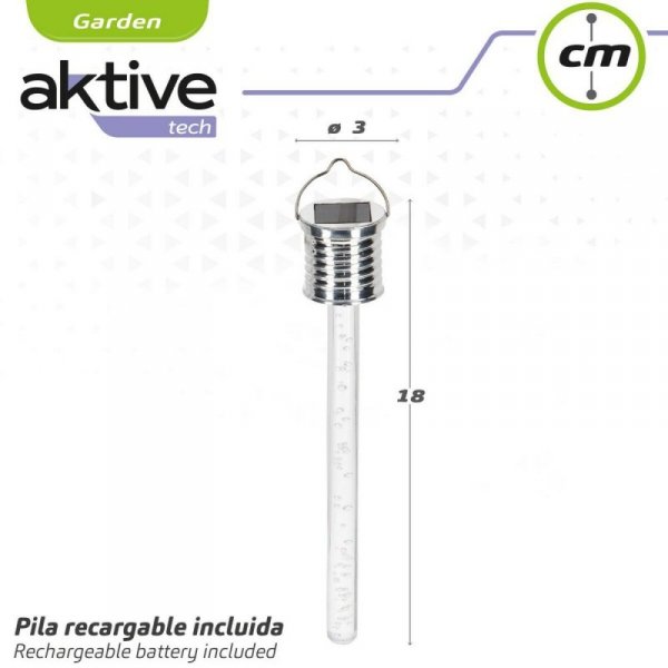 Lampa słoneczna Aktive 3 x 17,5 x 3 cm (24 Sztuk)