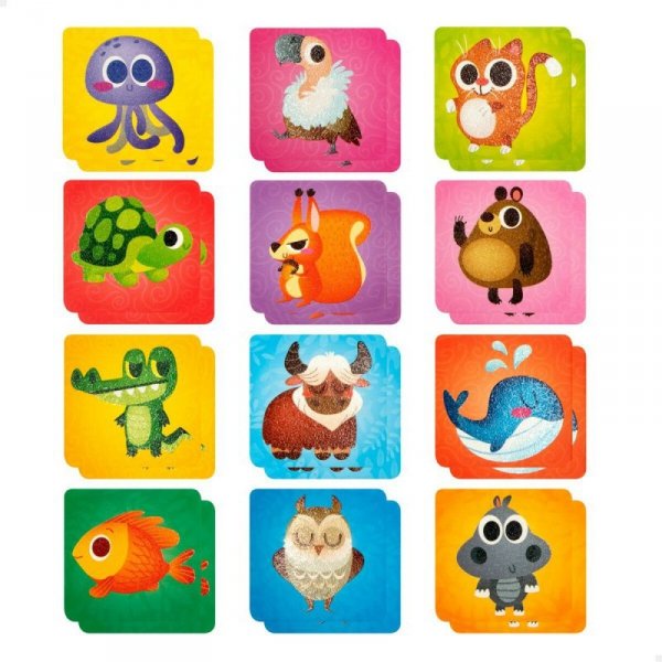 Gra Pamięciowa Lisciani Puzzle dla dzieci Ekran dotykowy 24 Części