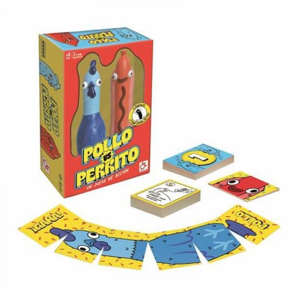 Gra Planszowa Mercurio Pollo VS Perrito ES
