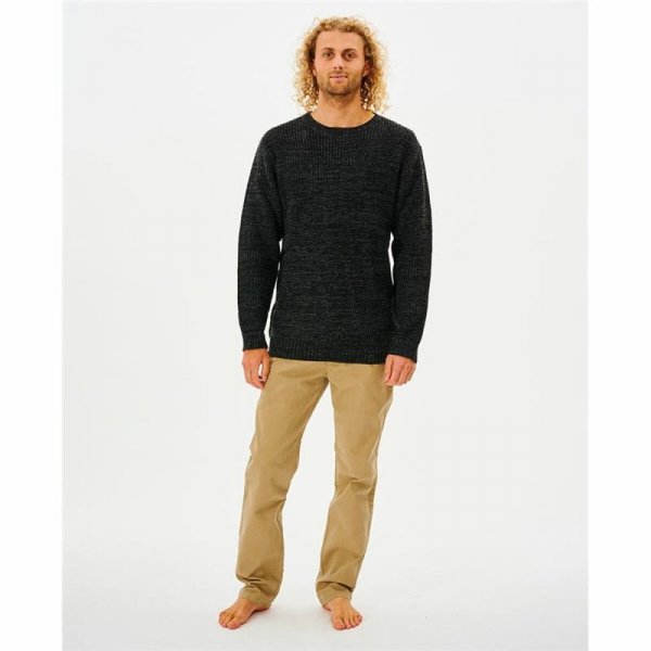 Bluza bez kaptura Męska Rip Curl Tide Czarny