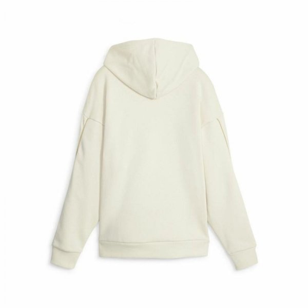 Bluza z kapturem Damska Puma Ess+ Minimal Gold Beżowy