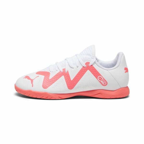 Buty Piłkarskie dla Dzieci Puma Future Play It Biały Różowy