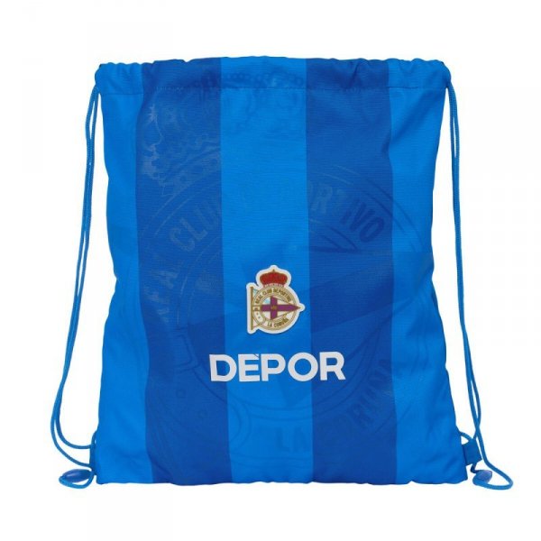 Worek na buty ze sznurkami R. C. Deportivo de La Coruña Niebieski 35 x 40 x 1 cm