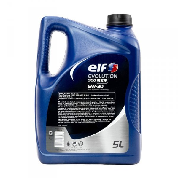 Olej do Silnika Samochodowego Elf Evolution 900 SXR 5W30 5 L