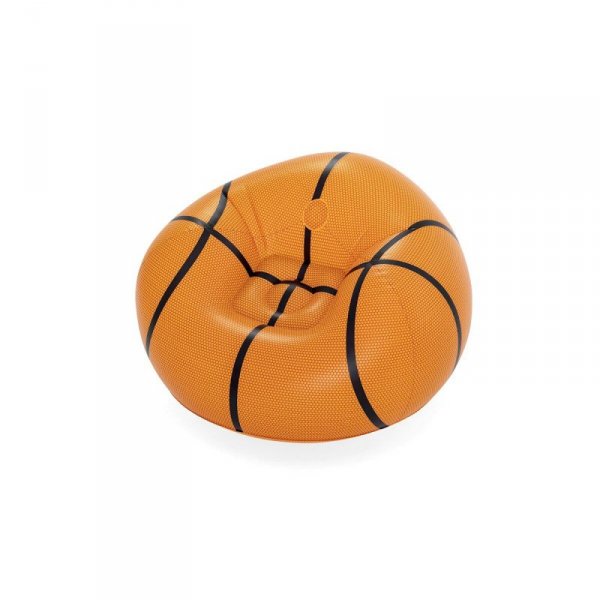Bestway Gigantyczny dmuchany fotel Basketball 114x112x66 cm +6 lat Wnętrze i ogród 75103