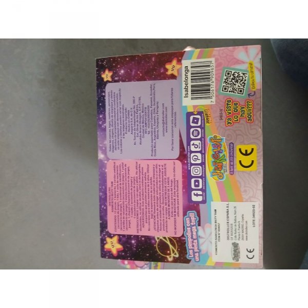 Lalka Bobas Bandai Ksimerito Isabelonga Biuty Taim 18,5 x 16 x 19,5 cm