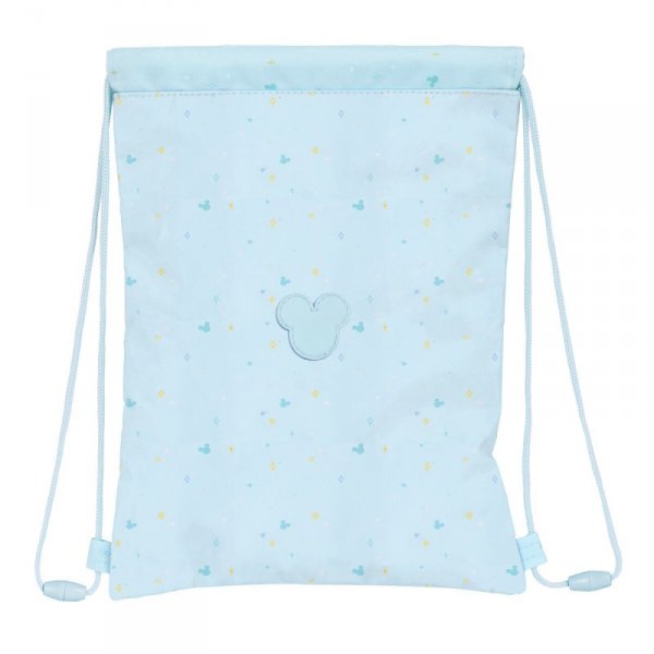 Worek na buty ze sznurkami Mickey Mouse Baby Jasnoniebieski 26 x 34 cm