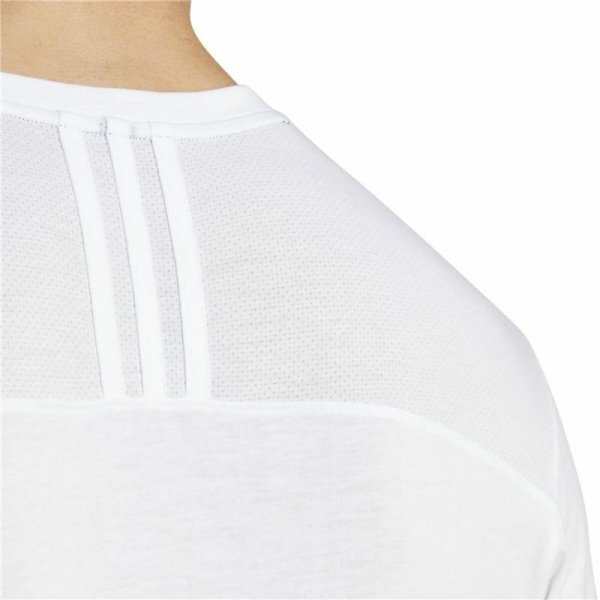Koszulka z krótkim rękawem Męska Adidas Base Biały