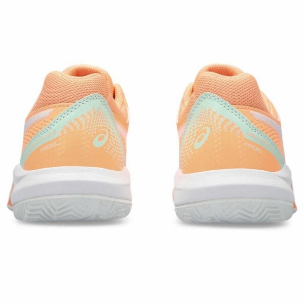 Obuwie do Padla dla Dorosłych Asics Gel-Dedicate 8 Pomarańczowy