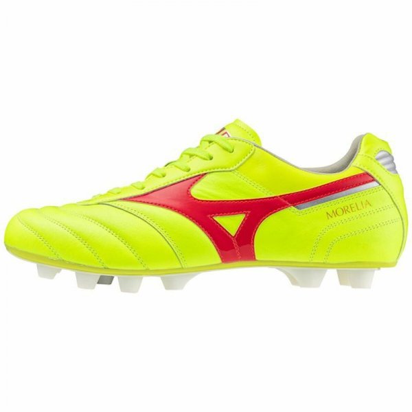 Buty sportowe dla dorosłych do gry w piłkę Mizuno Morelia II Elite Żółty