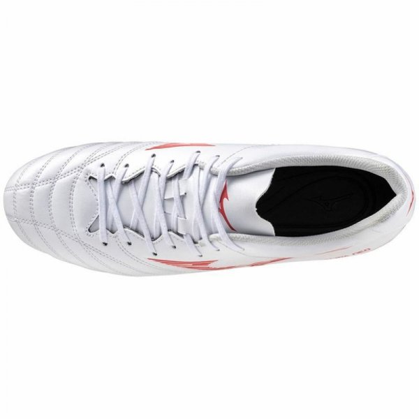 Buty sportowe dla dorosłych do gry w piłkę Mizuno Monarcida Neo III Select Ag Biały