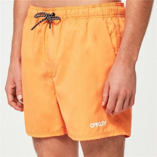 Strój kąpielowy Męski Oakley Beach Volley 16&quot; Ciemnopomarańczowy