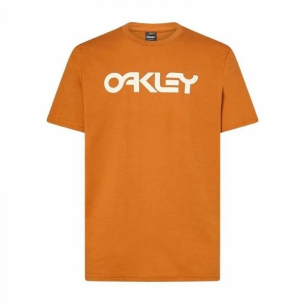 Koszulka z krótkim rękawem Męska Oakley Mark Ii 2.0 Ciemnopomarańczowy
