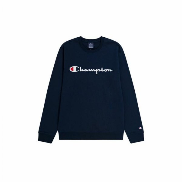 Bluza bez kaptura Męska Champion Crewneck Niebieski